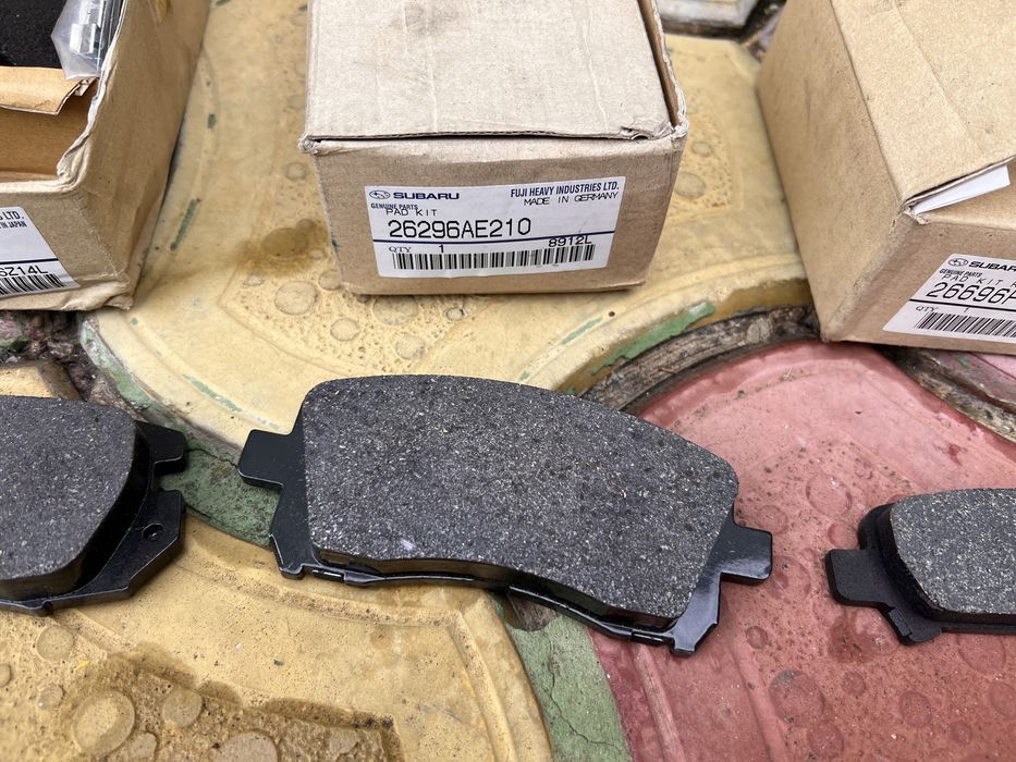 Оригинални накладки Субару(subaru) Импреза Форестър Легаси нови