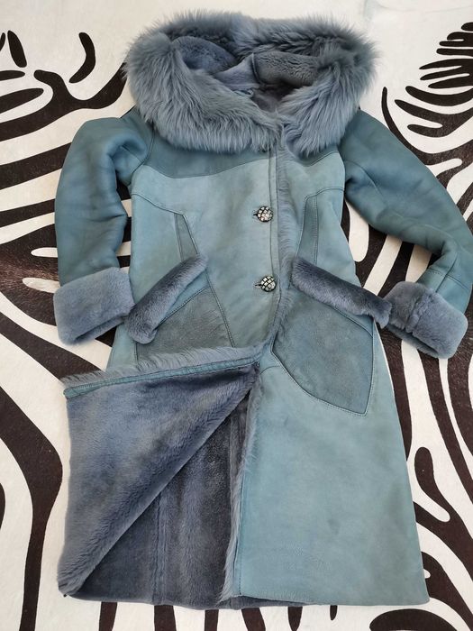 Дамски кожух агнешка кожа (тула). Aтрактивна цена 350 лева!