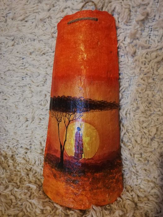 Декупаж на керемиди и бутилки