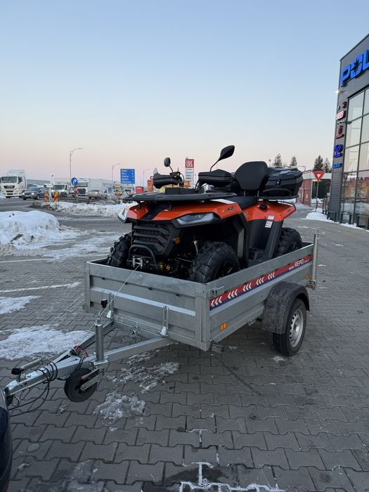 Vând remorcă REPO RDS 2400 X 1250 X 390 Monoax înmatriculată