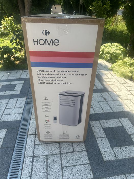 Aer condiționat portabil Carrefour HOME 9000 BTU – Nou, Sigilat, Clasa A