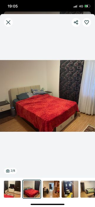 Parter 2 camere 58 metri echipat complet