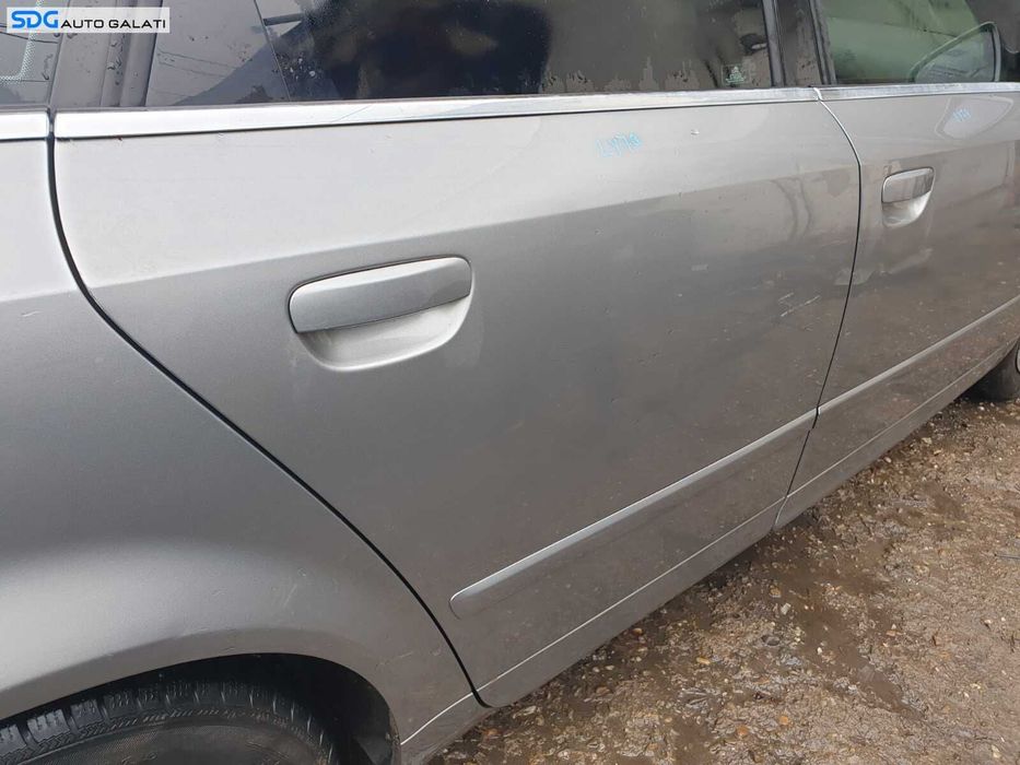 Bandou Ornament Plastic Inferior de pe Usa Portiera Dreapta Spate Audi A4 B6 2001 - 2005 Culoare LY7Q