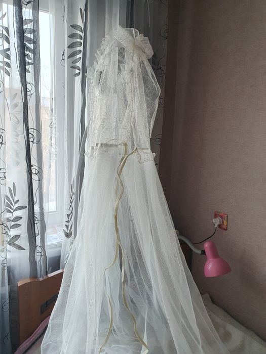 Детский балдахин белый