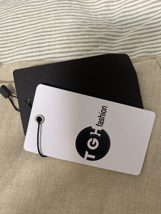 Pantaloni asimetrici din in Tgh Fashion