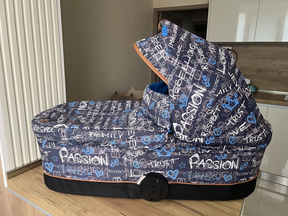 Кош за новородено Cybex Cot S FE VALUES FOR LIFE Trust blue