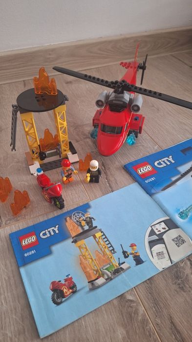 Lego City 60281 Elicopter de pompieri