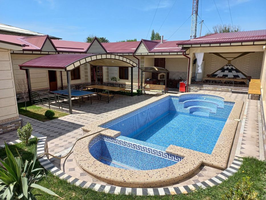 Oq tosh dacha ijara kunlik Quyoshga yaqin joyda