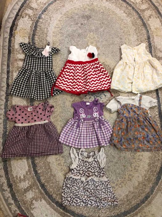 Платье на 6-18 месячев