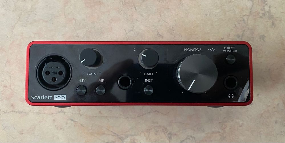 Focusrite Scarlett Solo 3rd Gen