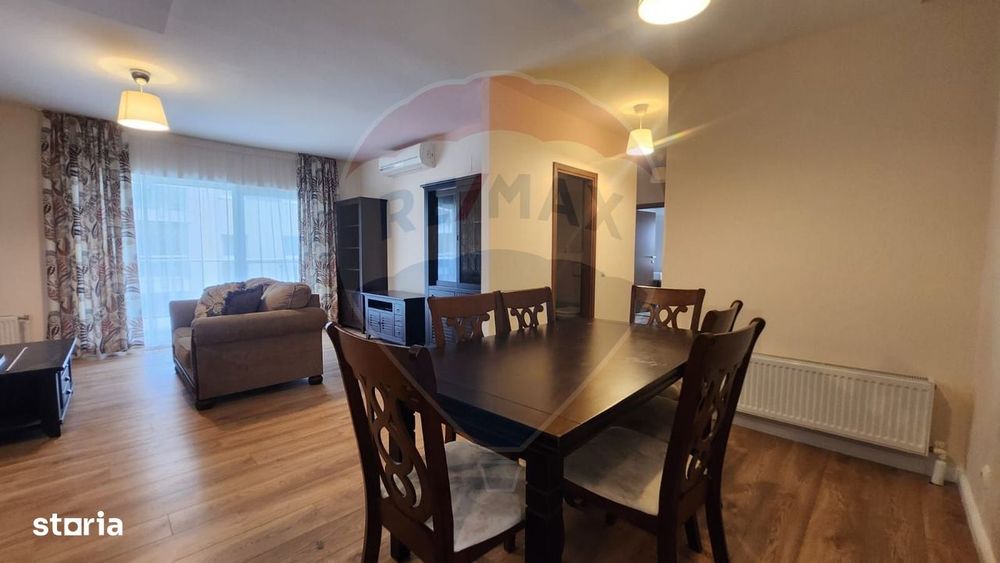 Apartament 4 camere de închiriat| Baneasa | 115 mp | 2 Locuri Parcare