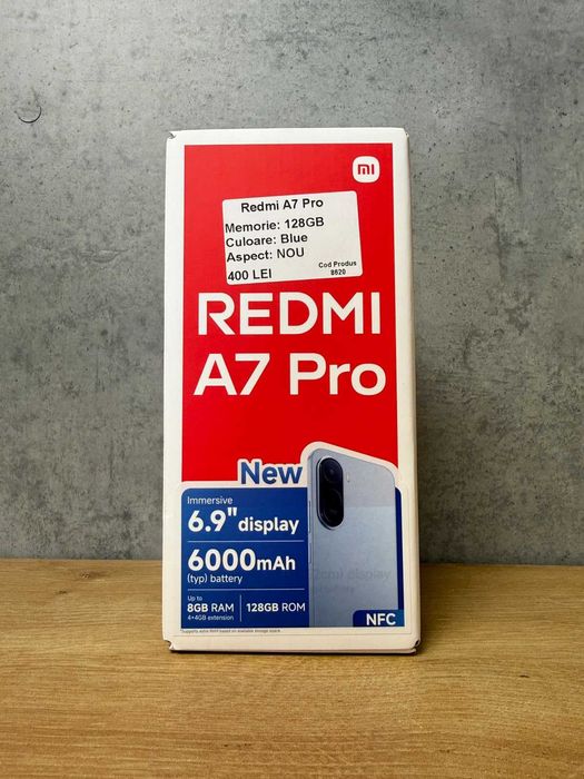 ZAP AMANET Gara de Nord - Redmi A7 Pro - 128GB - Blue