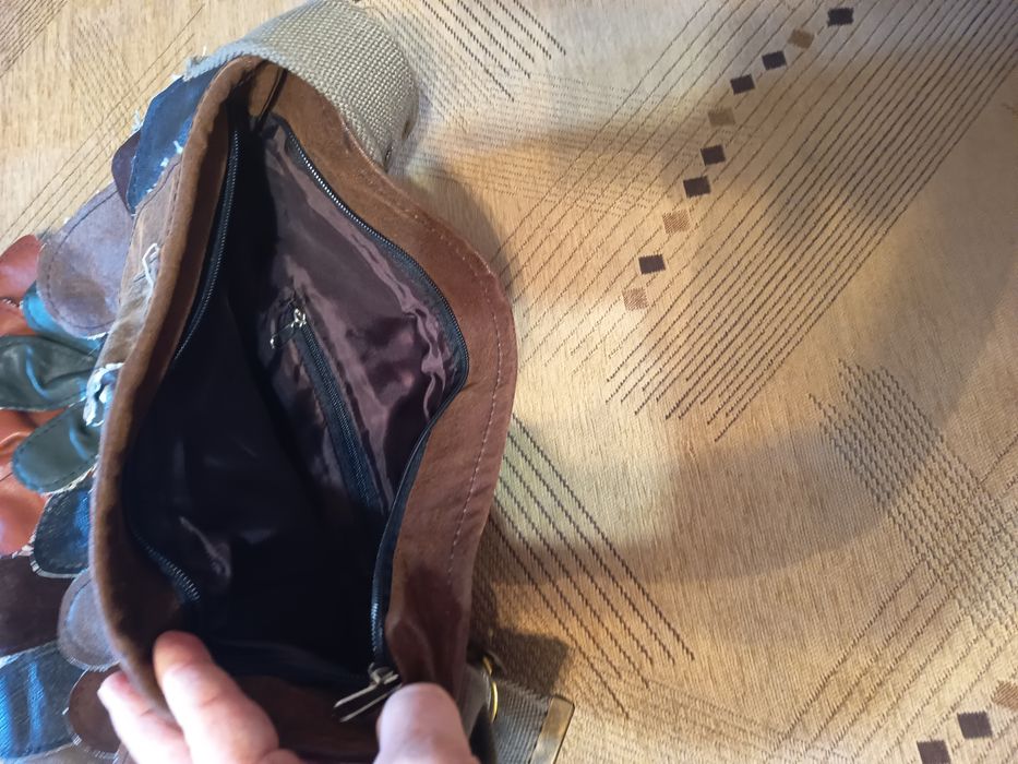 Чанта от естествена кожа