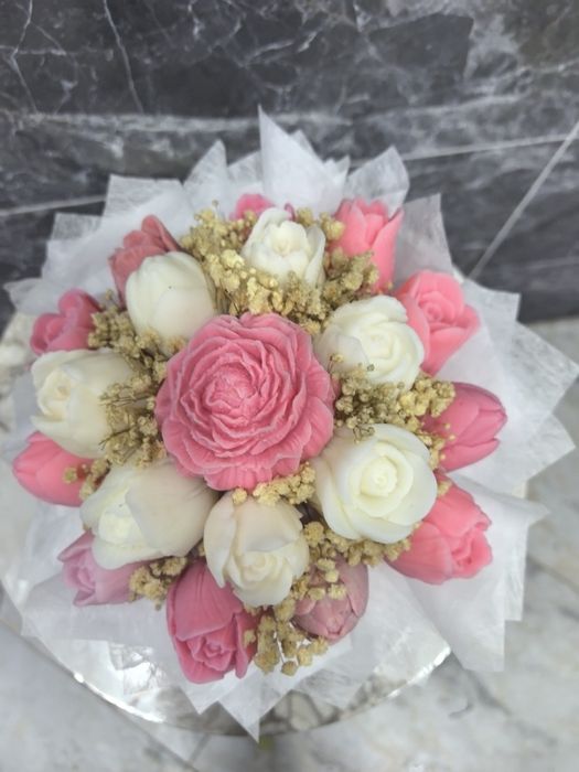 Ароматен букет от вечни цветя