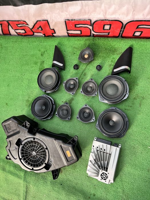 Mercedes GLE W166 GLE Coupe W292 Sistem Audio Boxe Harman Kardon Set