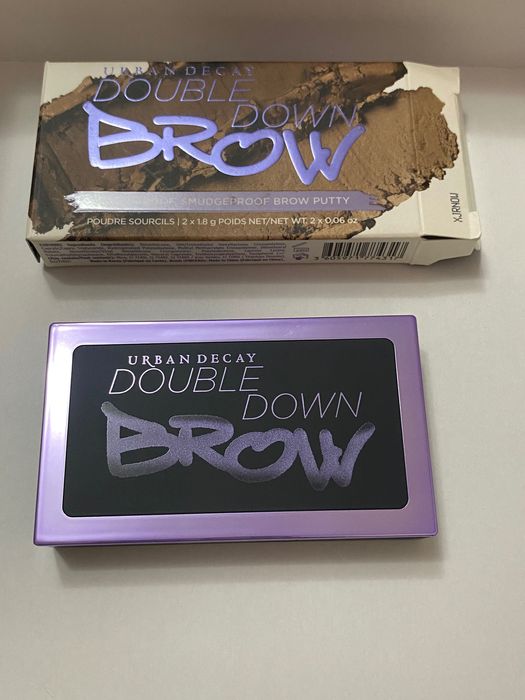 Тени для бровей Urban Decay double down brow