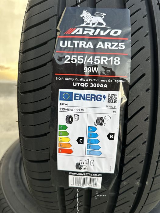 Нови летни гуми ARIVO ULTRA ARZ5 255/45R18 99W XL НОВ DOT