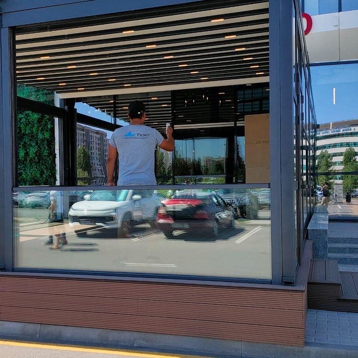 Пергола навес летник терраса маркиза