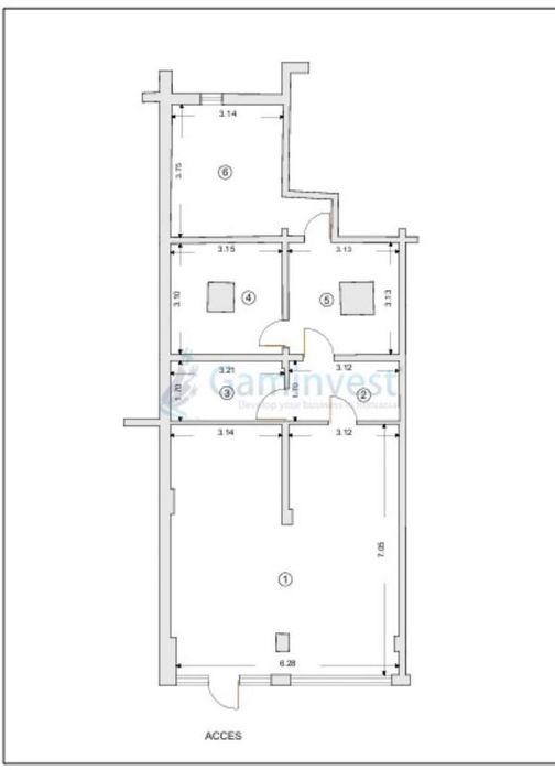 Spatiu comercial de vanzare, Oradea, Cartier Nufarul, Gaminvest,V4593A