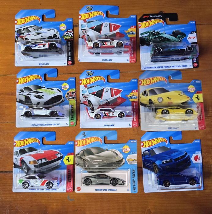 Hot wheels колички