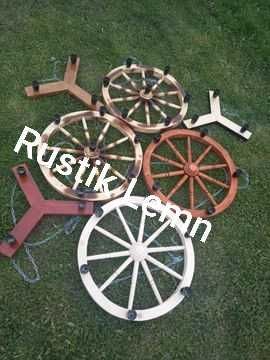 Lustre rustice din lemn