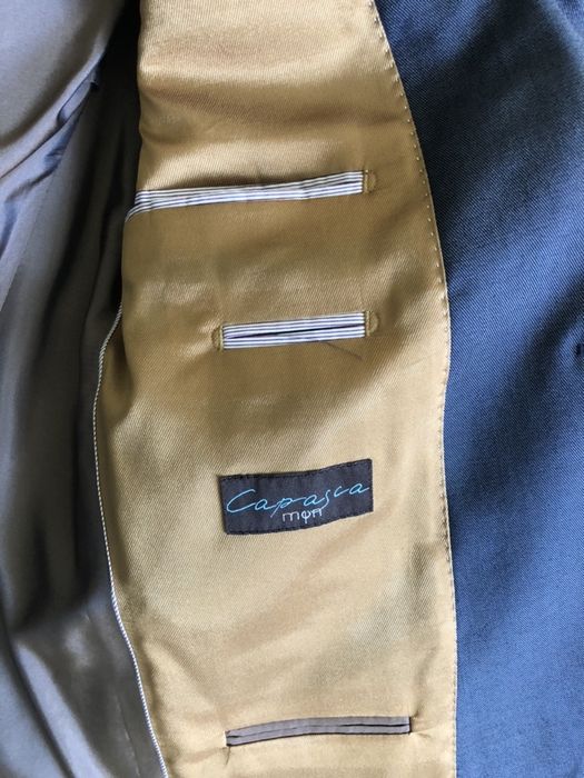 Capasca мъжко спортно - елегантно сако от вълна и коприна