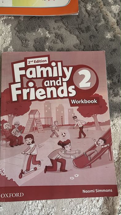 Книга Family and Friends для 2 класса WORKBOOK