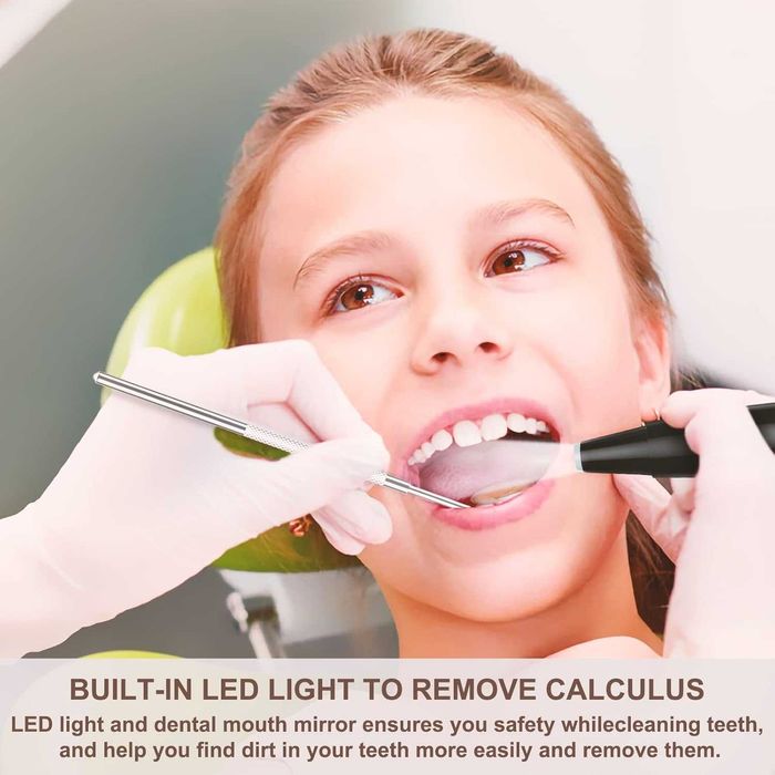 Hangsun Уред за премахване на плака от зъбите без вода, 5 режима