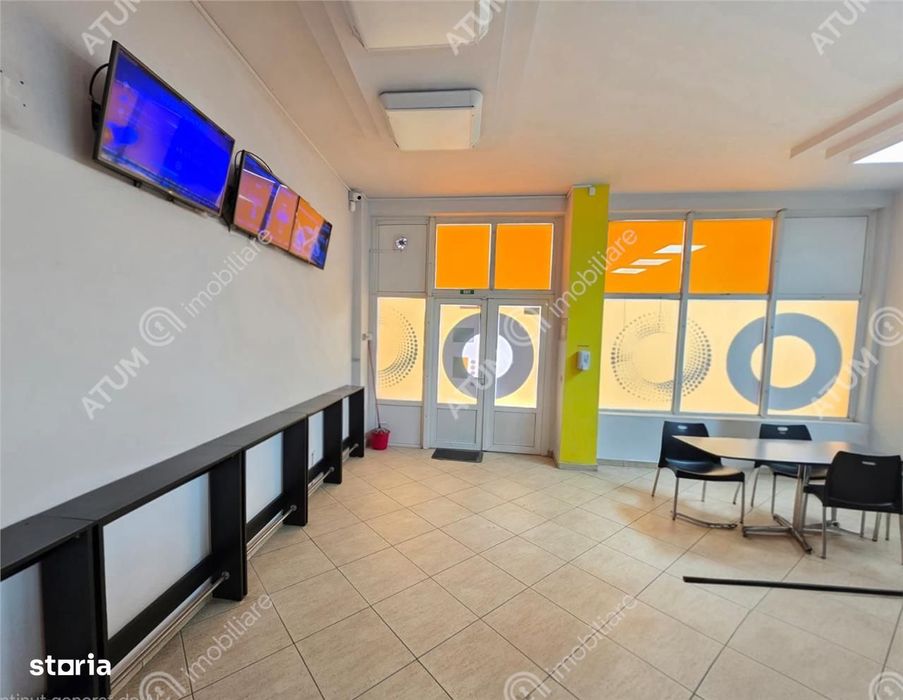 Spatiu comercial 75 mp de inchiriat in zona Vasile Aaron din Sibiu