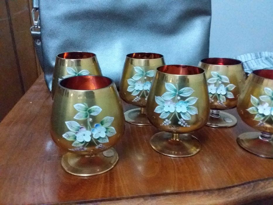 Бокалы. Чехословакия.