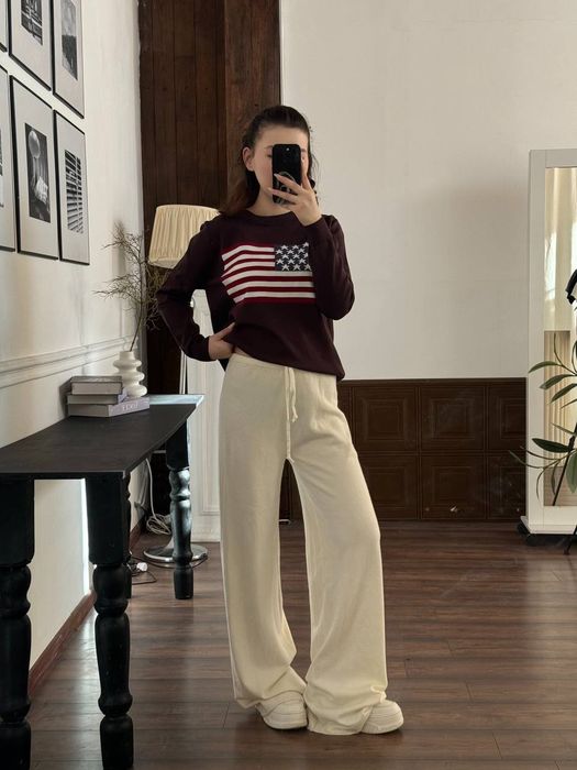 Кофта с флагом США в 4 расцветках