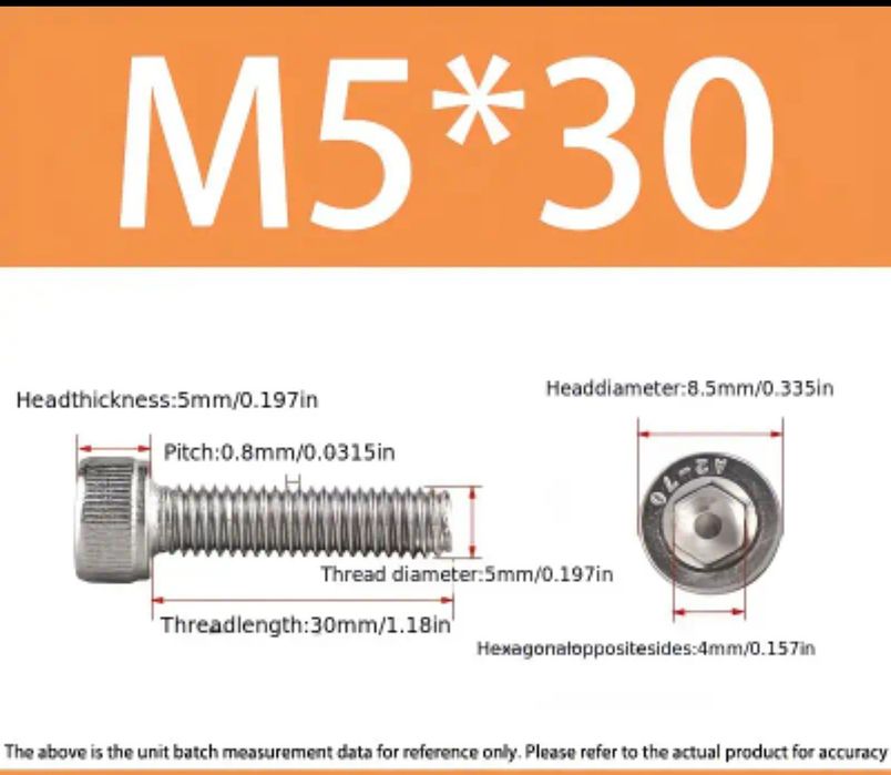 Продам болт м5   .