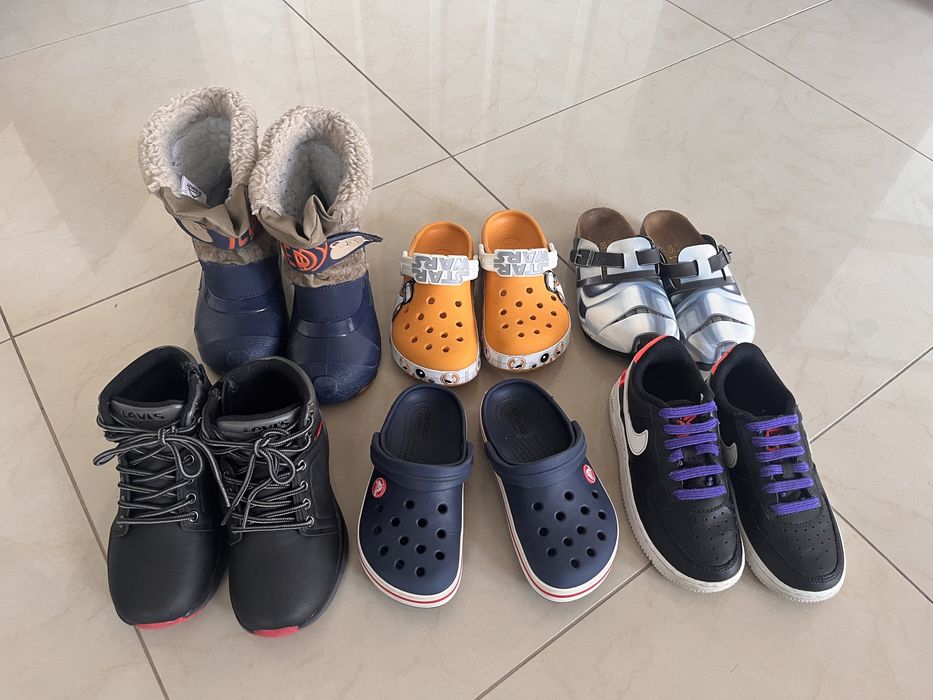 Обувки за момче - Nike, Levi’s