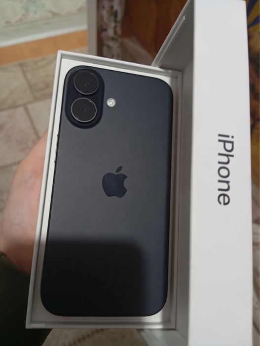 Iphone 16, 128gb black color
