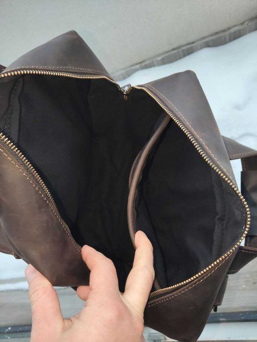 Rucsac din piele naturală. Rucsac pentru laptop. laptop backpack. Rucsac din piele pentru călătorii.