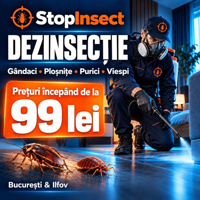 Dezinsecție deratizare dezinfecție