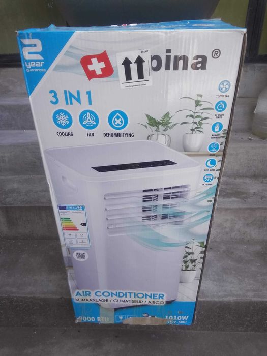 Преносим климатик 3 в 1  Мобилен Климатик за Охлаждане