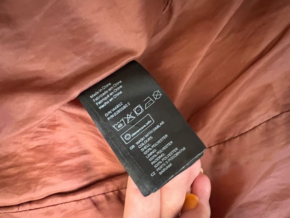 Тъмно синьо есенно яке H&M