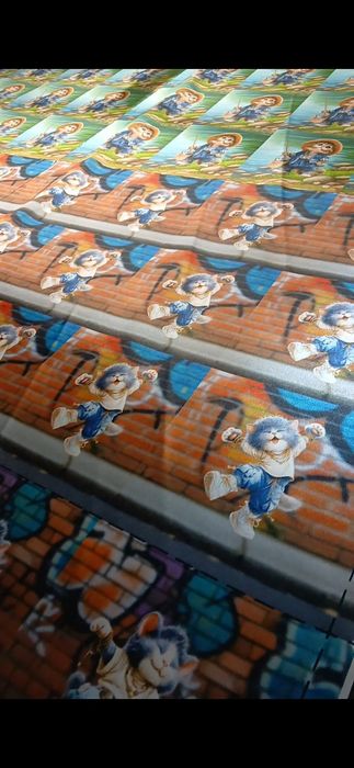 Sublimatsiya сублимация печат на ткане