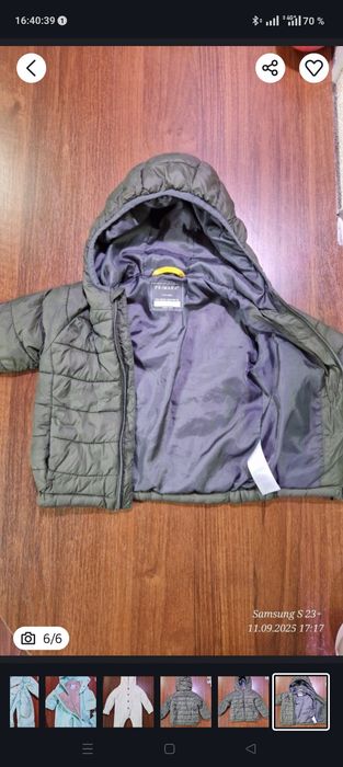 Зимние комбики и куртки