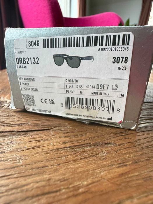 Слънчеви очила Ray-Ban Unisex Polarized, модел RB2132 NEW WAYFARER