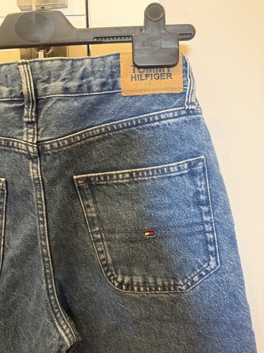 Оригинални дънкови бермуди Tommy Hilfiger 164 см