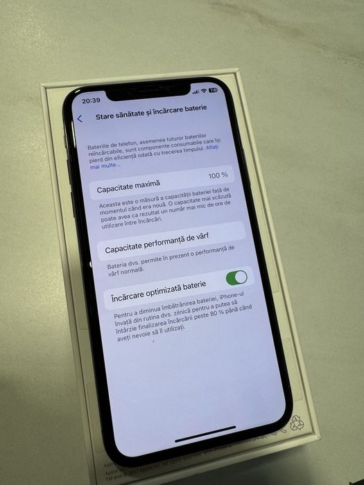 Iphone X , 64gb , negru