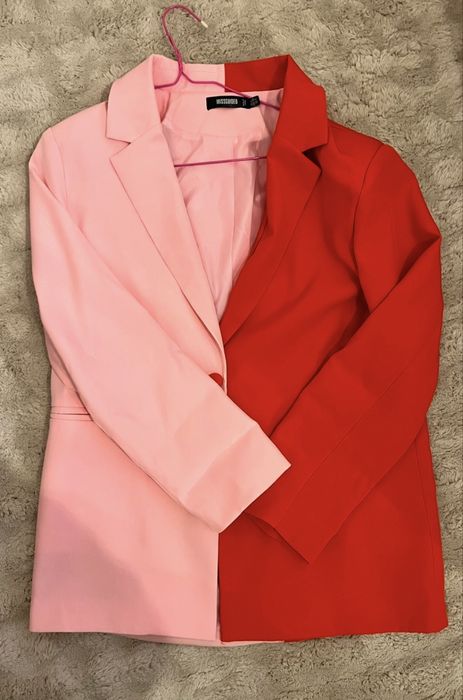 Двуцветно сако Missguided