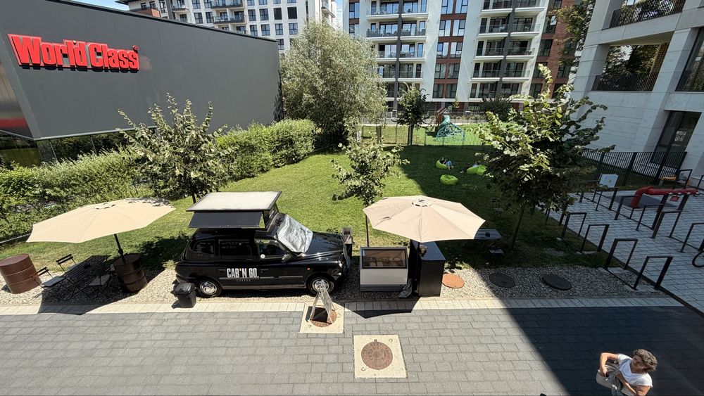 Cafenea Mobila cu Locatie Fixa la The Office Cluj