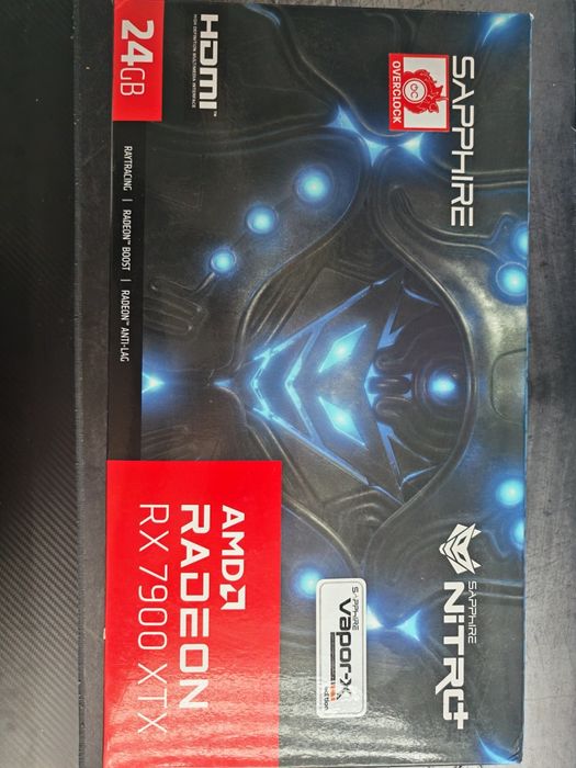 Vând Placa video AMD 7900 XTX 24 GB Sapphire NITRO+