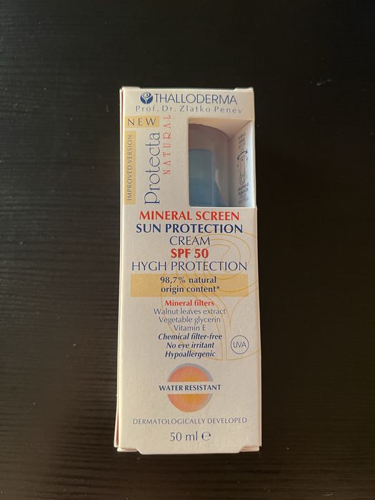 Минерална слънцезащита Thalloderma SPF 50 за лице