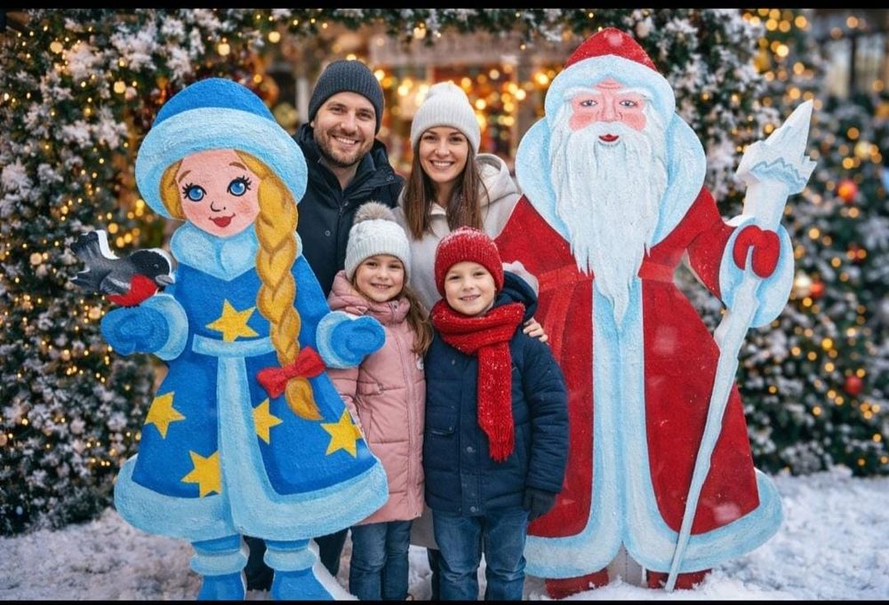 Дед Мороз и Снегурочка