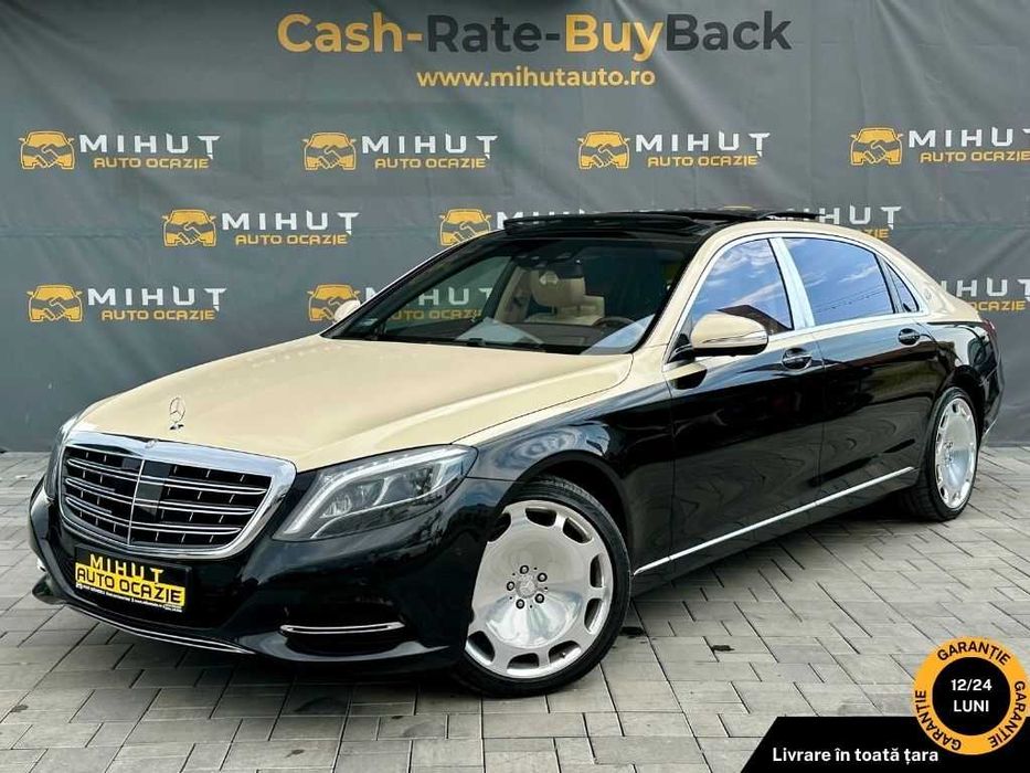 Mercedes Benz S500 4Matic MAYBACH 4.7 Benzina (457 CP) 2018 Euro6 | Rate fixe | Garantie