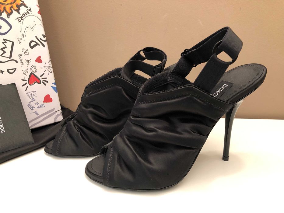 Dolce Gabbana saboti, pantofi dama 36 si 37, autentici, retail 690 euro